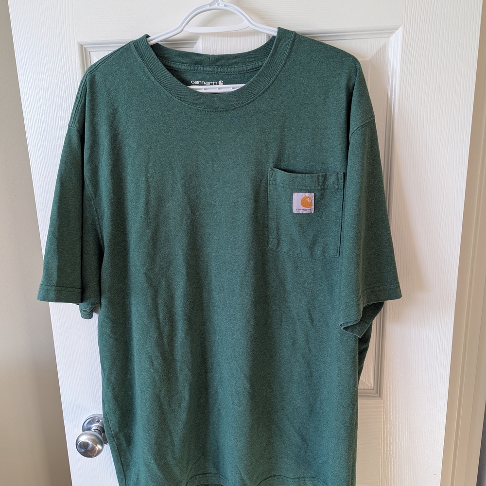 Carhartt Men's Forest Green Short Sleeve Tee